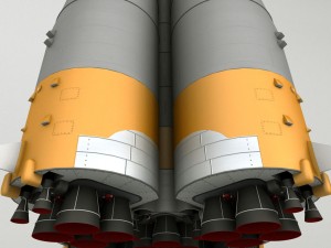 space launcher progress soyuz-fg 3D Model