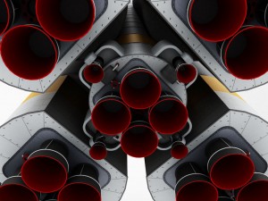 space launcher progress soyuz-fg 3D Model