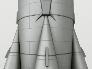 space launcher progress soyuz-fg 3D Model