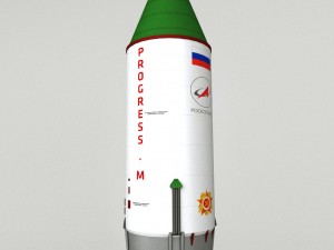 space launcher progress soyuz-fg 3D Model