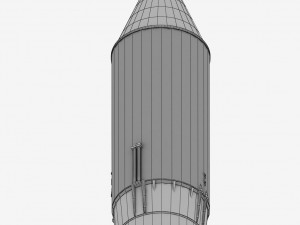space launcher progress soyuz-fg 3D Model