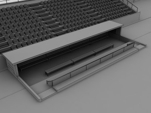 baseball stadium 3D Model