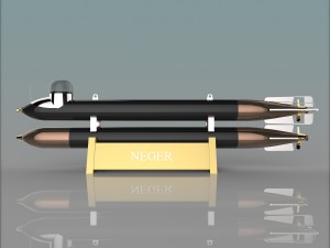 german manned torpedo neger 3D 模型