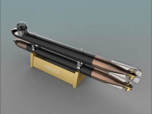 german manned torpedo neger 3D 模型