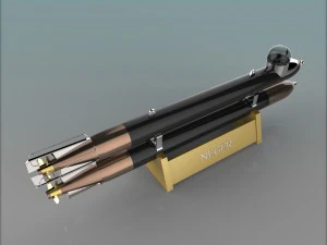german manned torpedo neger 3D Model