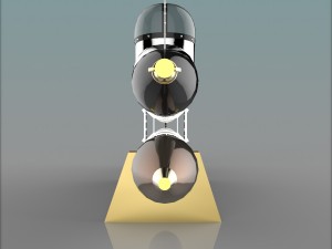 german manned torpedo neger 3D 模型
