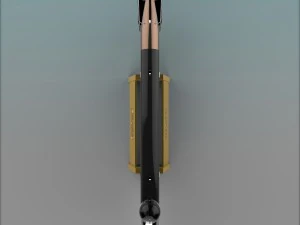 german manned torpedo neger 3D Model