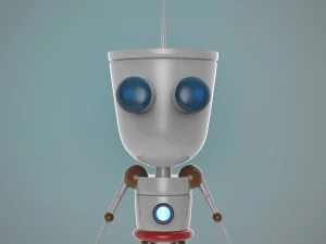 기계 인간 3D 모델