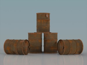 barrel set 3D Model