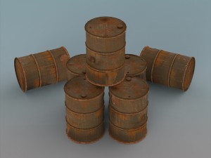 barrel set 3D Model