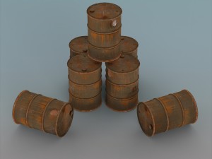 barrel set 3D Model