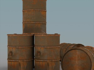 barrel set 3D Model