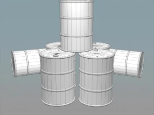 barrel set 3D Model