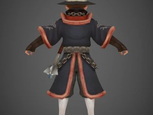 toon character tsta 3D Model
