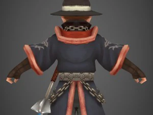 toon character tsta 3D Model