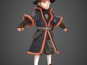 toon character tsta Model 3D