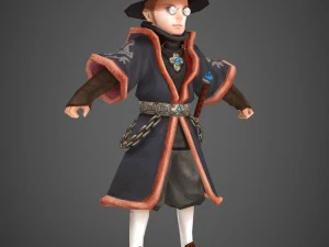 toon character tsta 3D Model
