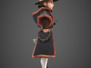 toon character tsta 3D Model