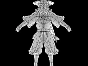 toon character tsta 3D Model