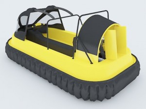 speed boat 3D Model