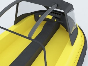 speed boat 3D Model