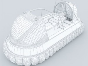 speed boat 3D Model