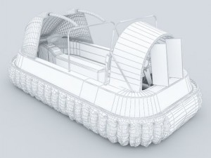 speed boat 3D Model