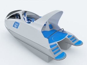 realistic speed boat Modèle 3D