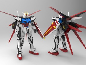 aile strikedam 3D Model
