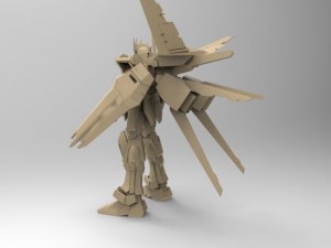 aile strikedam Model 3D