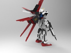 aile strikedam Model 3D