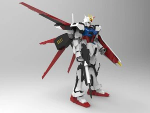 aile strikedam 3D Model