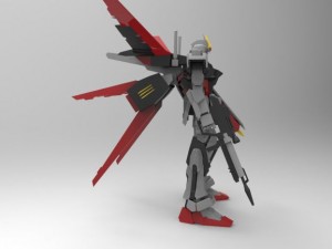 aile strikedam Model 3D