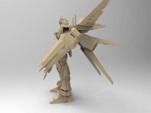 aile strikedam Model 3D