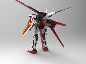aile strikedam Model 3D