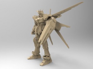 aile strikedam Model 3D