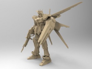 aile strikedam Model 3D
