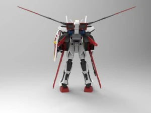 aile strikedam 3D Model