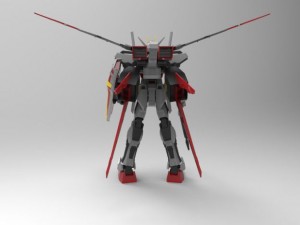 aile strikedam Model 3D