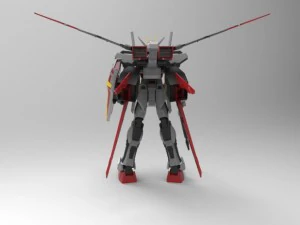 aile strikedam 3D Model