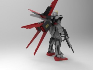 aile strikedam Model 3D