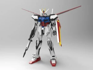 aile strikedam 3D Model