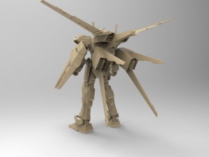 aile strikedam Model 3D