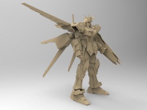 aile strikedam Model 3D