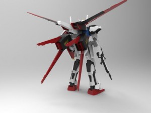 aile strikedam Model 3D
