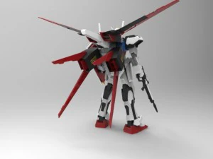 aile strikedam 3D Model