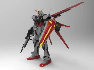 aile strikedam 3D Model