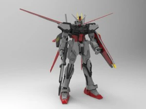 aile strikedam 3D Model