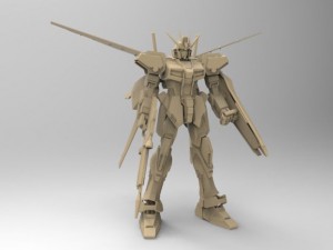 aile strikedam Model 3D
