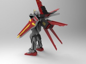 aile strikedam Model 3D
